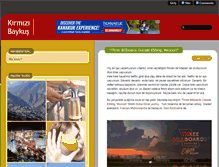 Tablet Screenshot of kirmizibaykus.com